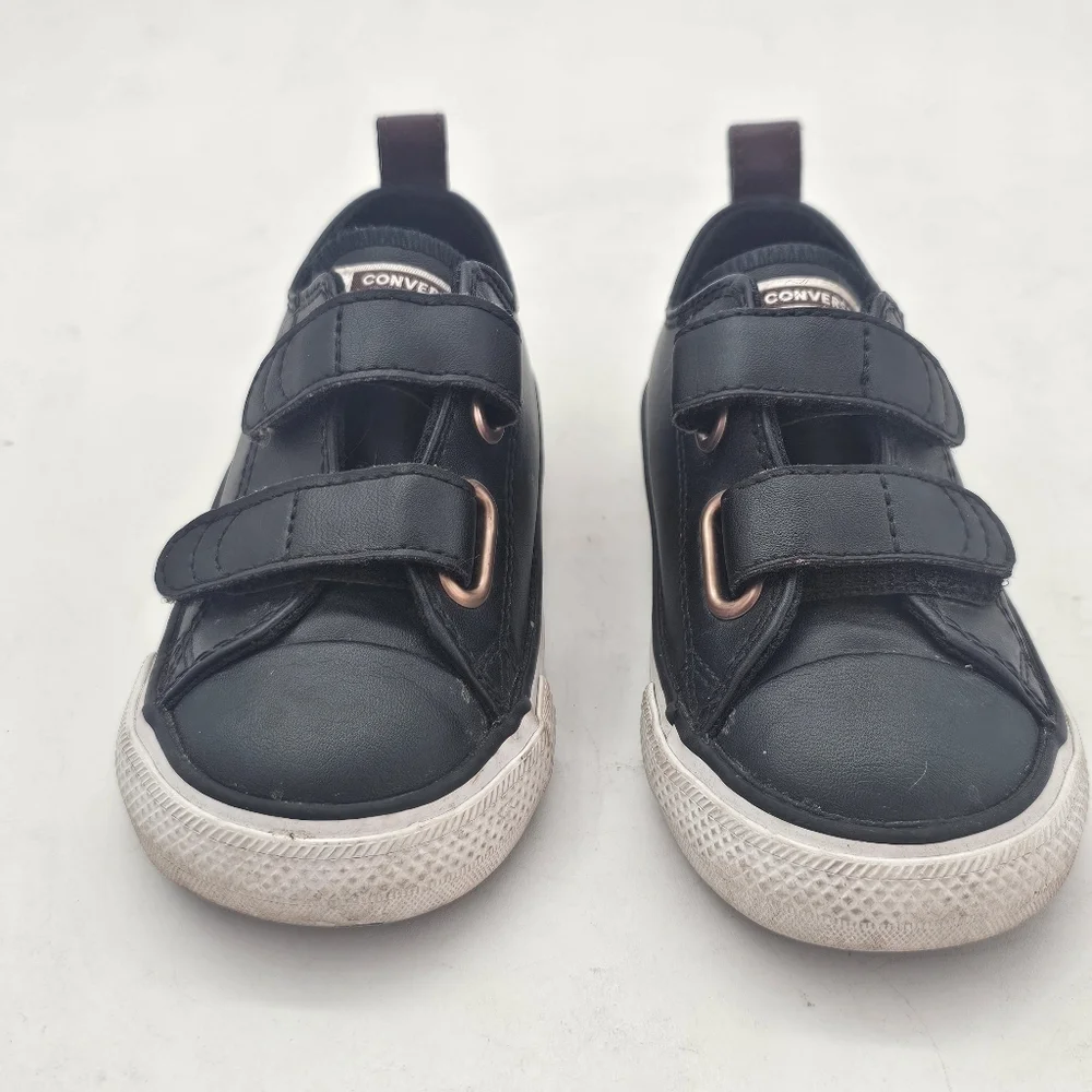 Converse Chuck Taylor All Star 2V Toddlers Sneakers Black Infant Size 7